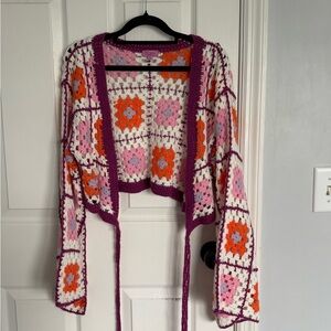 Francesca’s Crochet Sweater